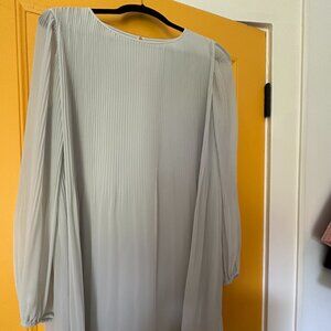 Frosty Blue Mini Dress